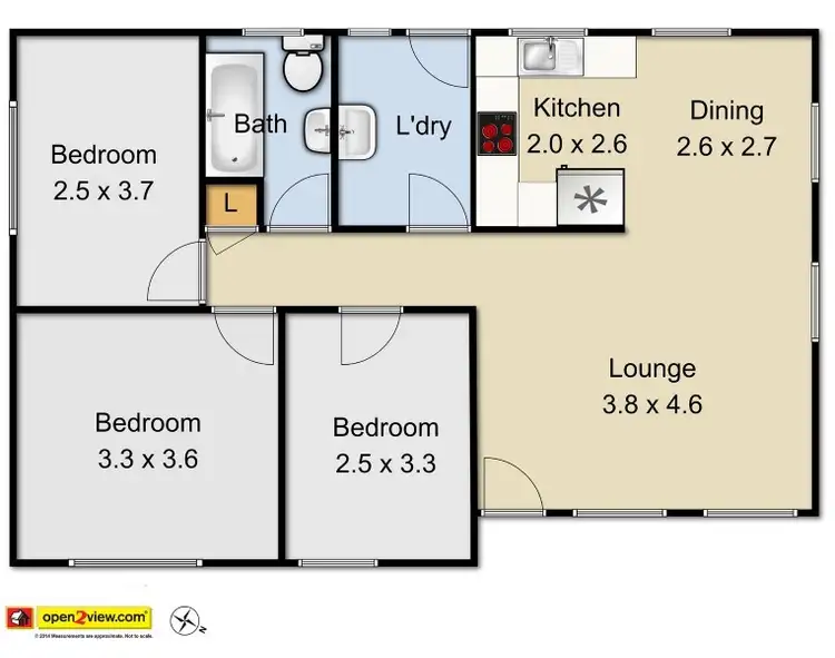 Floorplan of Homely house listing, 26 Oldaker Street, Doonside NSW 2767
