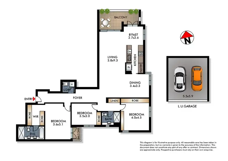 Floorplan of Homely apartment listing, 7/51 William Street, Double Bay NSW 2028