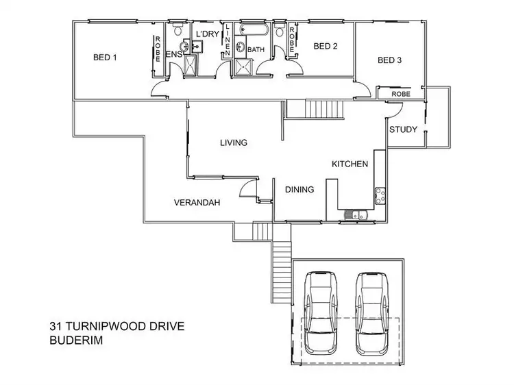 Floorplan of Homely house listing, 31 Turnipwood Drive, Buderim QLD 4556