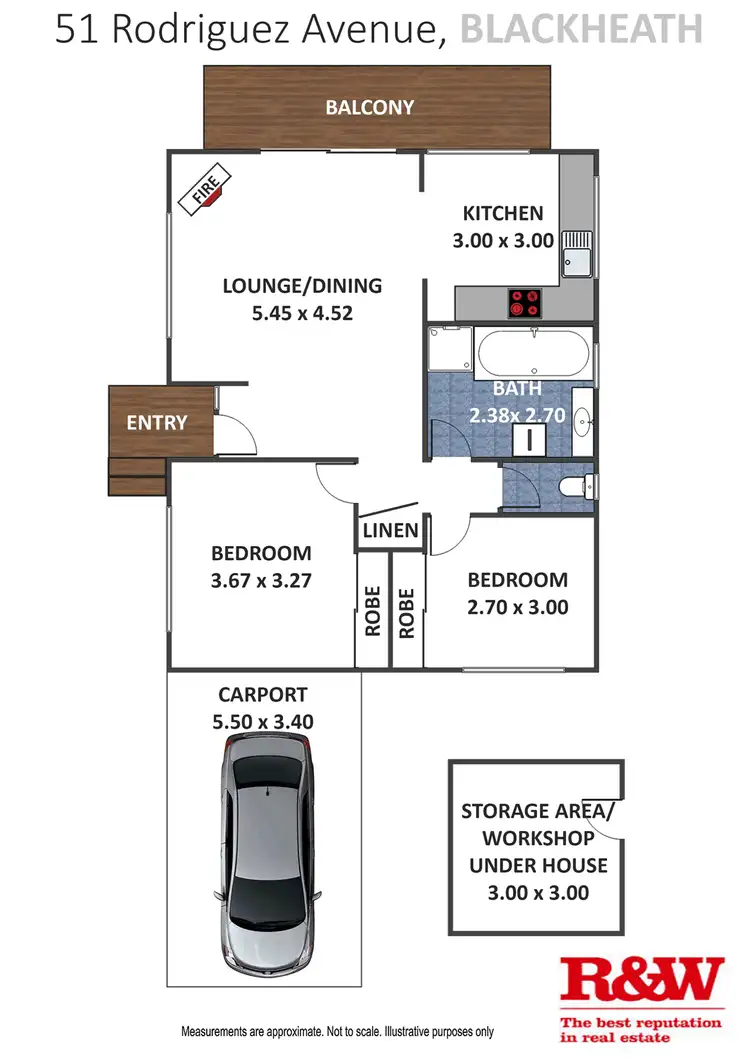Floorplan of Homely house listing, 51 Rodriguez Avenue, Blackheath NSW 2785