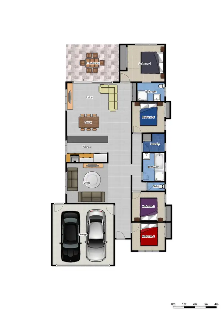 Floorplan of Homely house listing, 22 Equinox St, Berrinba QLD 4117
