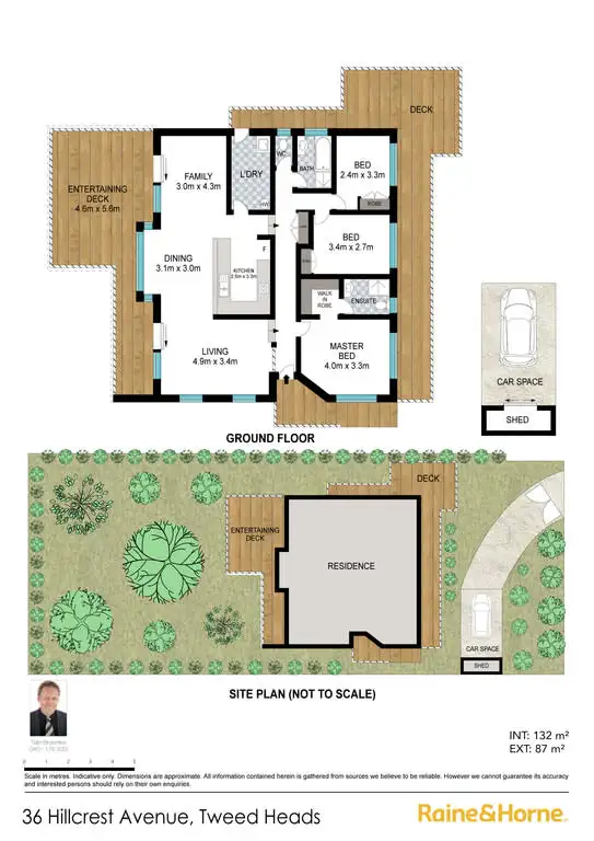 Floorplan of Homely house listing, 36 Hillcrest Avenue, Tweed Heads South NSW 2486