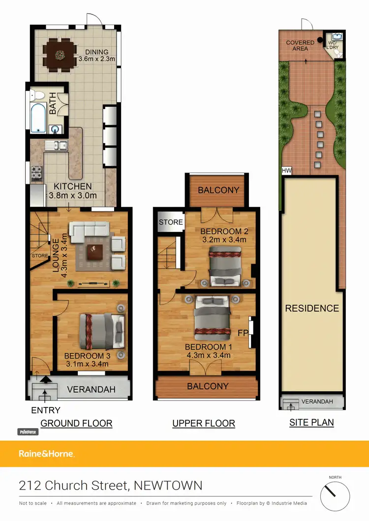Floorplan of Homely house listing, 212 Church Street, Newtown NSW 2042