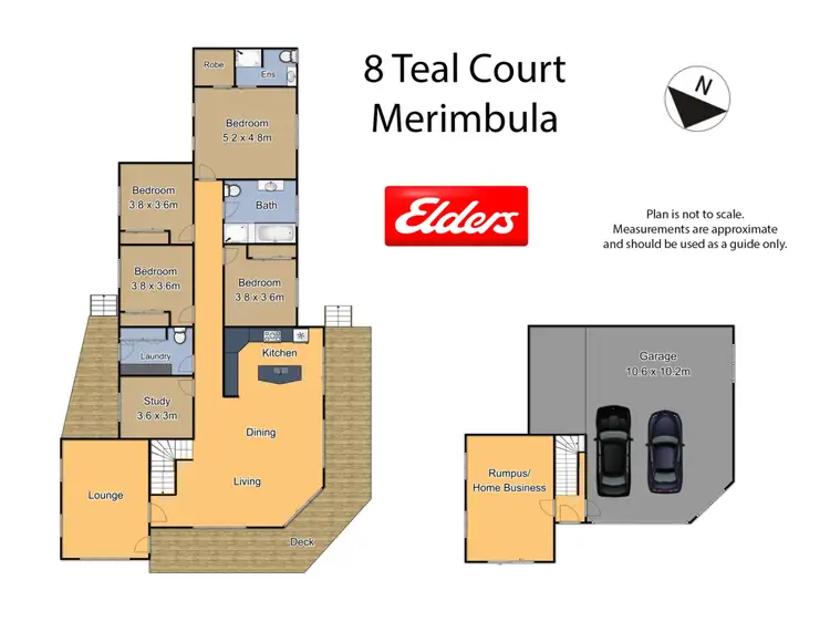 Floorplan of Homely house listing, 8 Teal Court, Merimbula NSW 2548