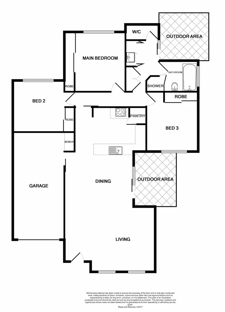 Floorplan of Homely house listing, 1/31a Wyndham Street, Greta NSW 2334
