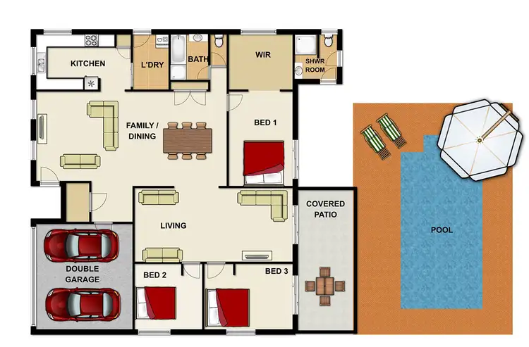 Floorplan of Homely house listing, 12 Idola st, Shailer Park QLD 4128