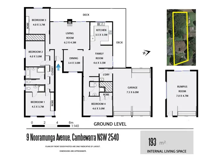Floorplan of Homely house listing, 9 Nooramunga Avenue, Cambewarra NSW 2540