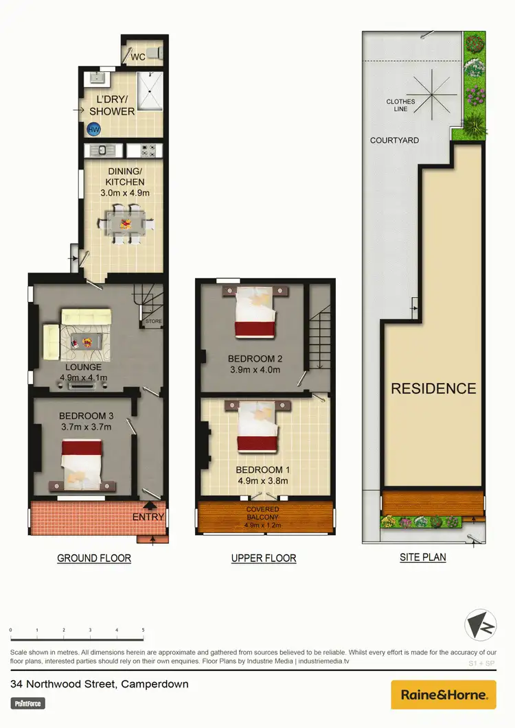 Floorplan of Homely house listing, 34 Northwood Street, Camperdown NSW 2050