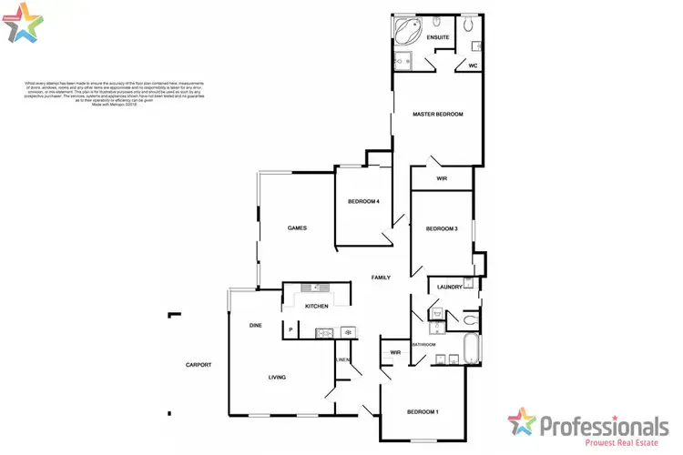 Floorplan of Homely house listing, 141 Rostrata Avenue, Willetton WA 6155