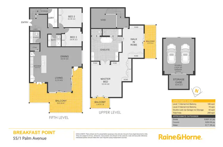 Floorplan of Homely apartment listing, 55/1 Palm Avenue, Breakfast Point NSW 2137