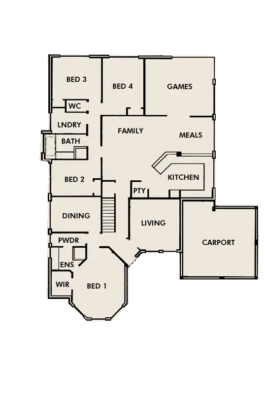 Floorplan of Homely house listing, 4 Willoughbridge Crescent, Erskine WA 6210