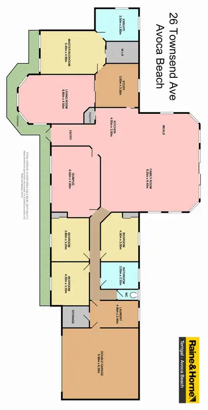 Floorplan of Homely house listing, 26 Townsend Avenue, Avoca Beach NSW 2251