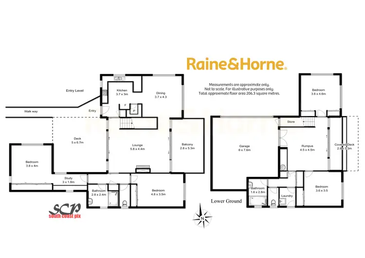 Floorplan of Homely house listing, 14 Baringa Crescent, Lilli Pilli NSW 2536