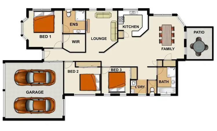 Floorplan of Homely house listing, 19 Mawson Place, Forest Lake QLD 4078
