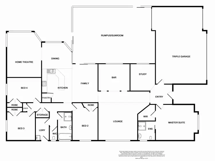 Floorplan of Homely house listing, 5 Hilltop Crescent, Bolwarra Heights NSW 2320