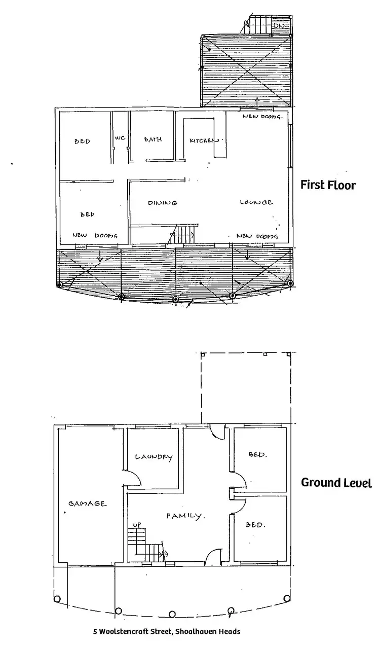 Floorplan of Homely house listing, 5 Woolstencraft Street, Shoalhaven Heads NSW 2535
