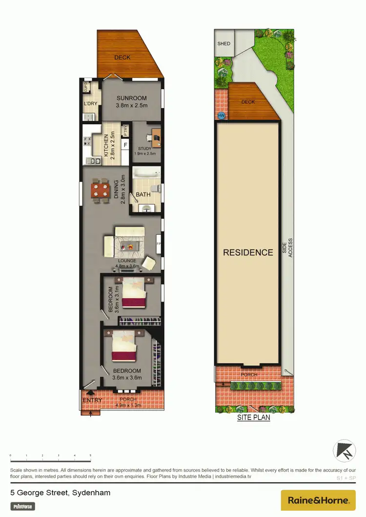 Floorplan of Homely house listing, 5 George Street, Sydenham NSW 2044