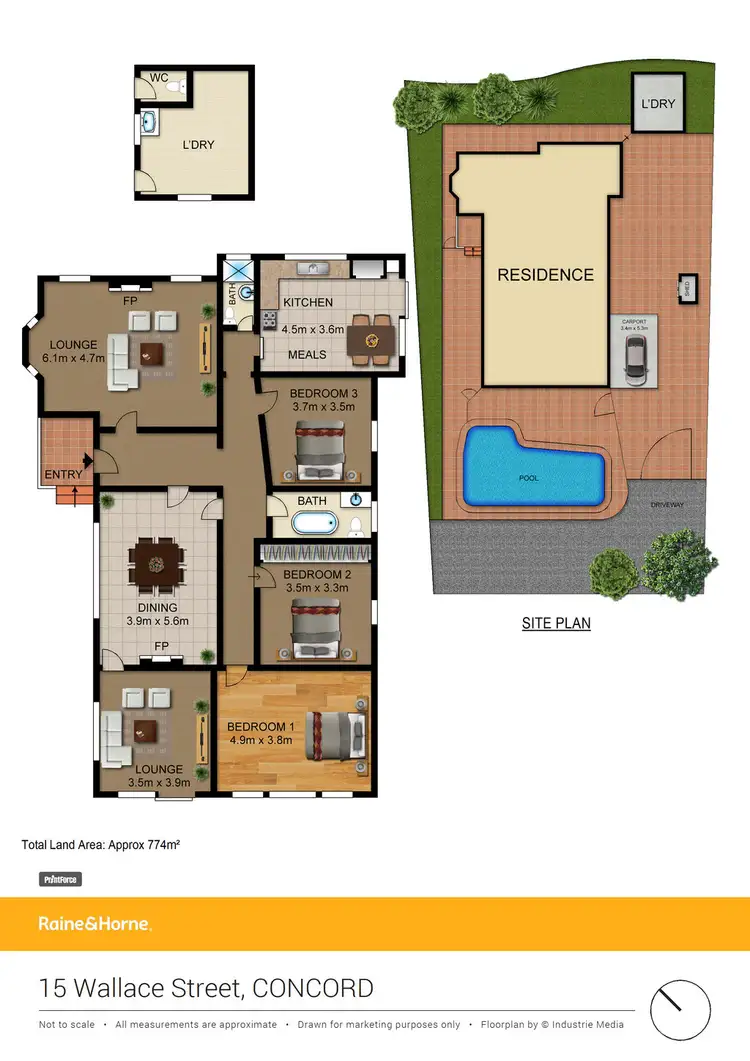 Floorplan of Homely house listing, 15 Wallace Street, Concord NSW 2137