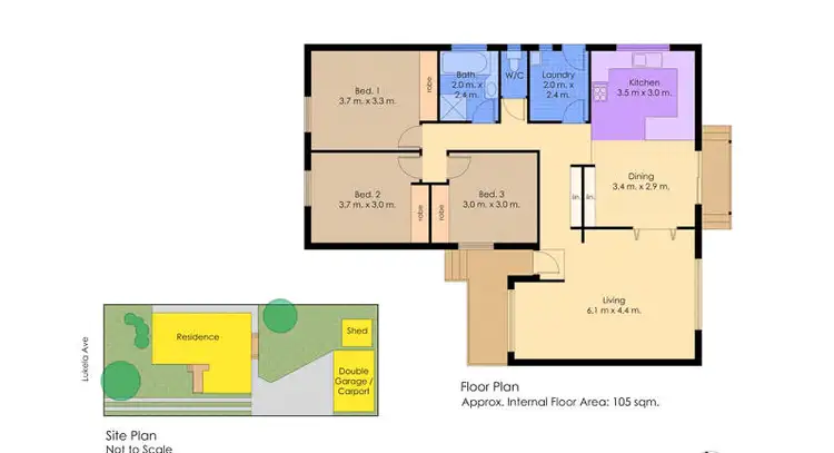 Floorplan of Homely house listing, 5 Lukela Avenue, Budgewoi NSW 2262