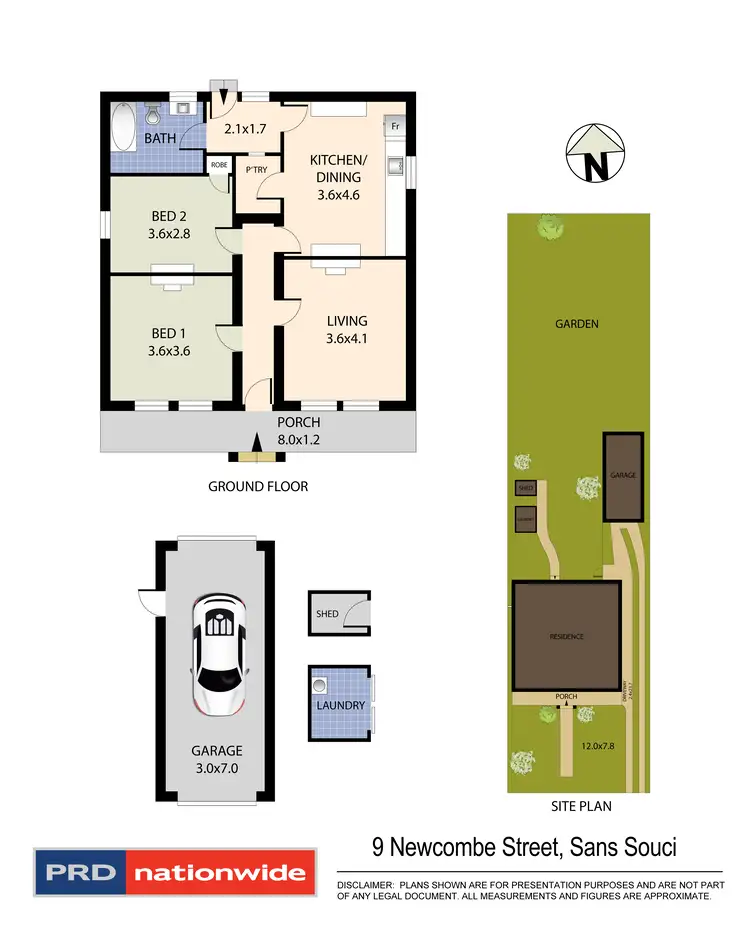 Floorplan of Homely house listing, 9 Newcombe Street, Sans Souci NSW 2219