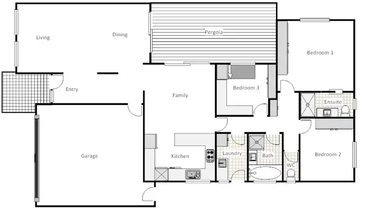 Floorplan of Homely townhouse listing, 52 121 Thynne Street, Bruce ACT 2617