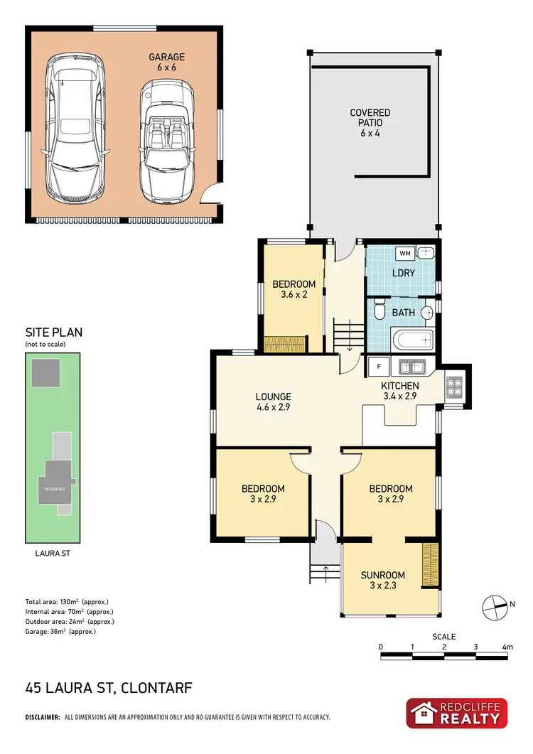Floorplan of Homely house listing, 45 Laura Street, Clontarf QLD 4019