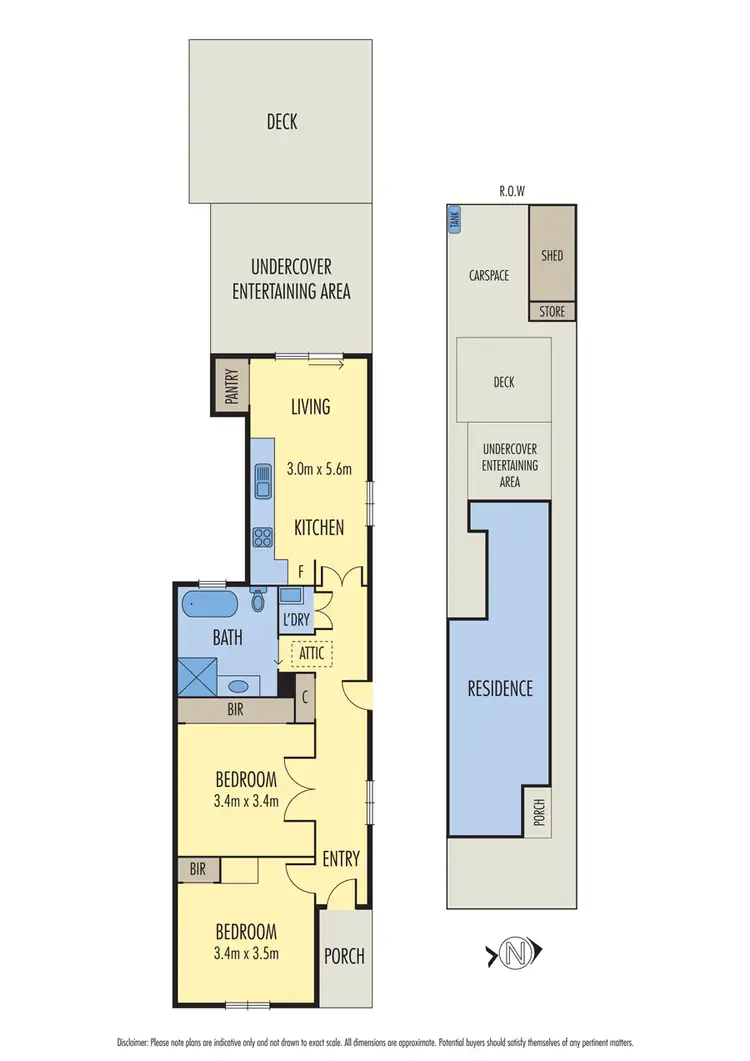 Floorplan of Homely house listing, 22 Wales Street, Kingsville VIC 3012