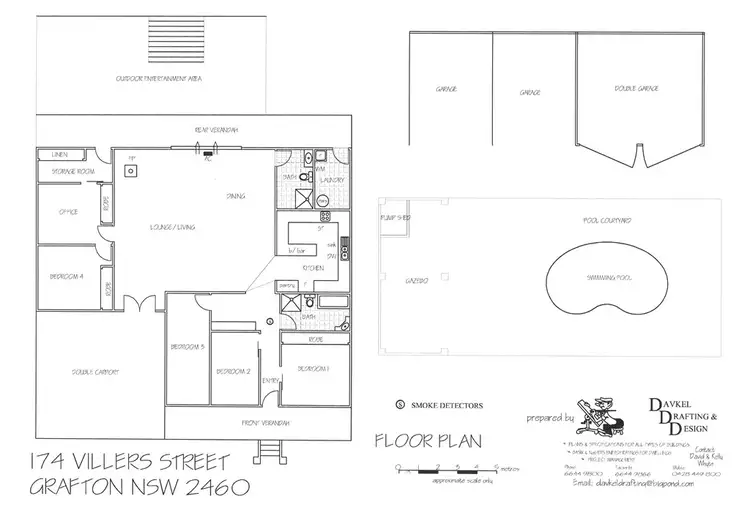 Floorplan of Homely house listing, 174 Villiers Street, Grafton NSW 2460