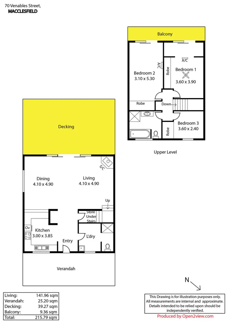 Floorplan of Homely house listing, 70 Venables Street, Macclesfield SA 5153