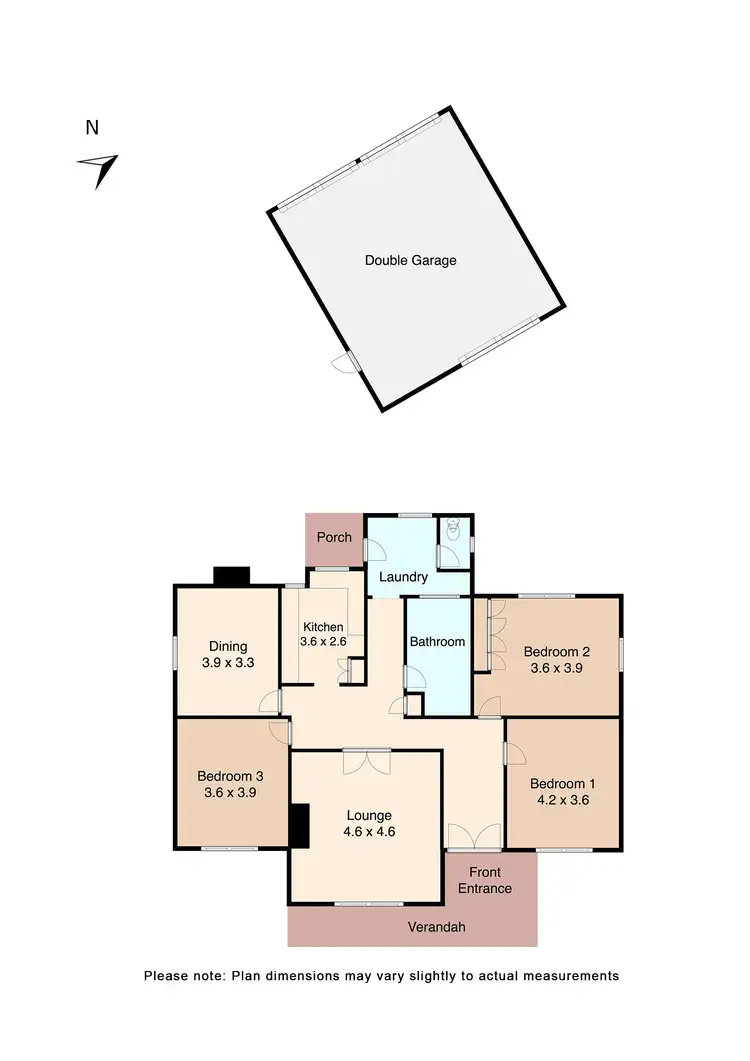 Floorplan of Homely house listing, 320 Skipton Street, Ballarat VIC 3350