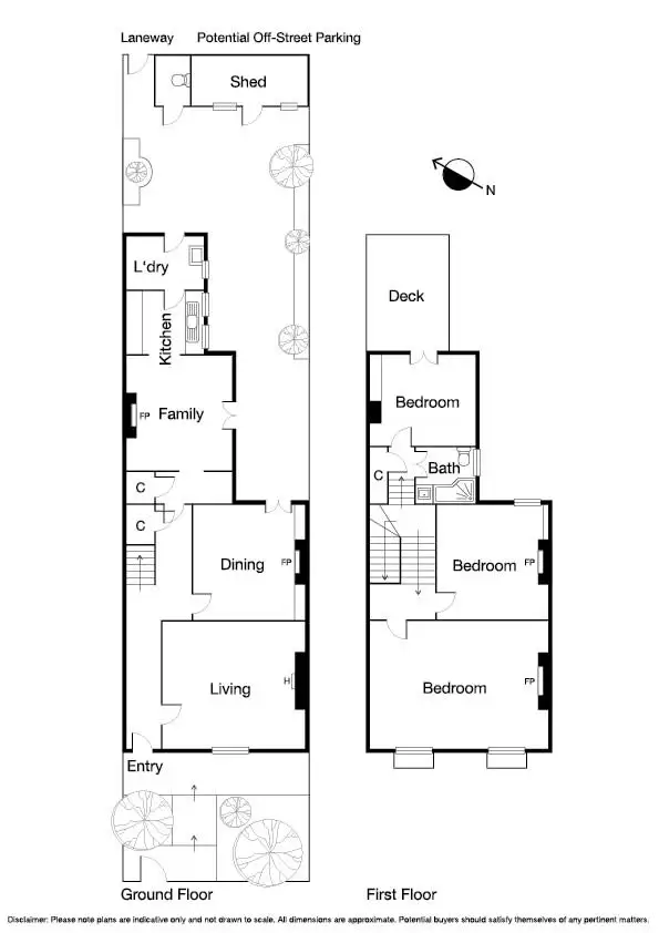 Floorplan of Homely house listing, 37 Ferrars Place, South Melbourne VIC 3205