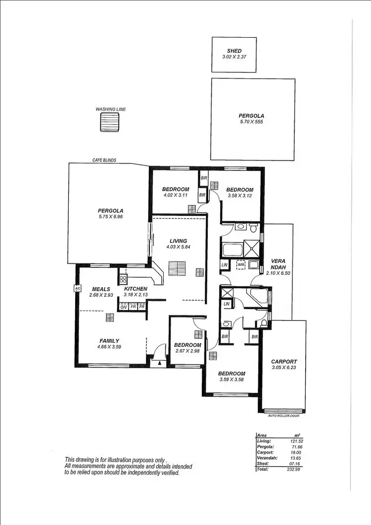 Floorplan of Homely house listing, 4 Haymaker Court, Morphett Vale SA 5162