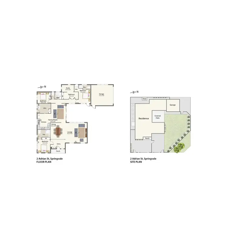 Floorplan of Homely house listing, 2 Adrian Street, Springvale VIC 3171