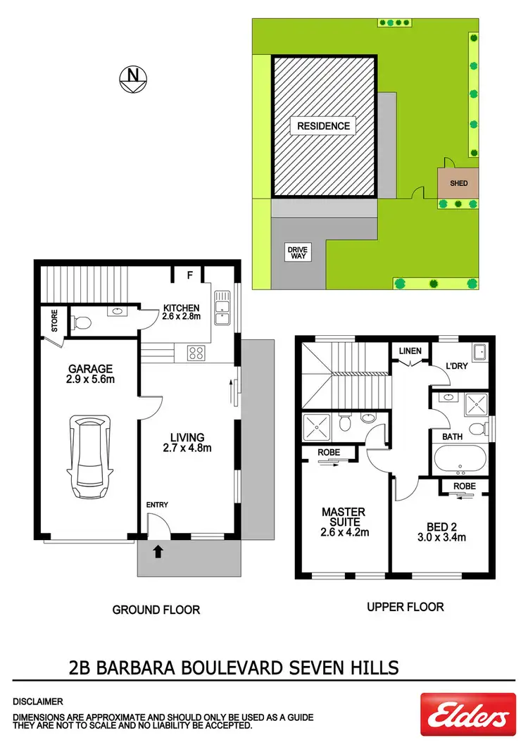 Floorplan of Homely house listing, 2B Barbara Boulevard, Seven Hills NSW 2147