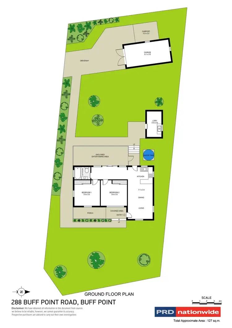 Floorplan of Homely house listing, 288 Buff Point Road, Buff Point NSW 2262