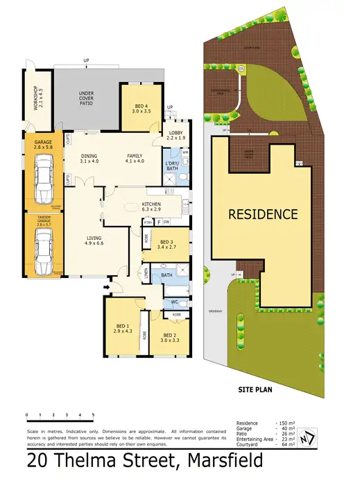 Floorplan of Homely house listing, 20 Thelma Street, Marsfield NSW 2122
