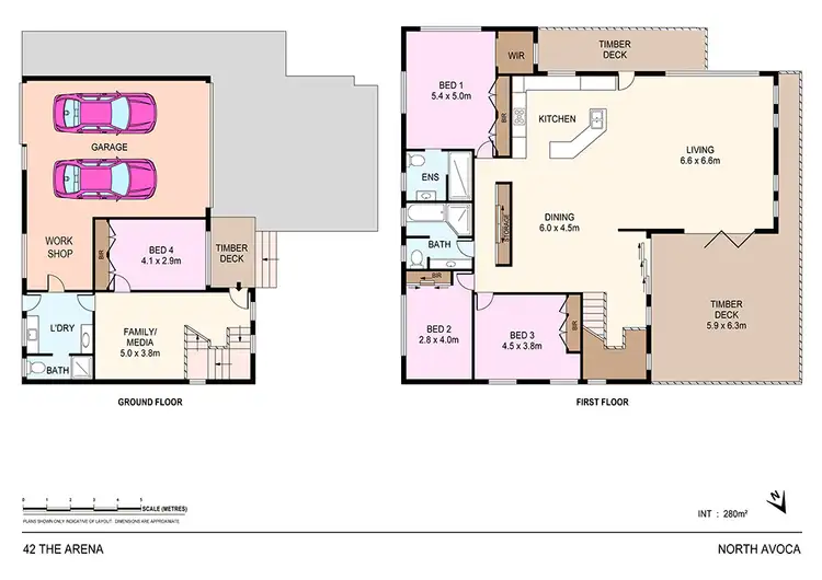 Floorplan of Homely house listing, 42 The Arena, North Avoca NSW 2260
