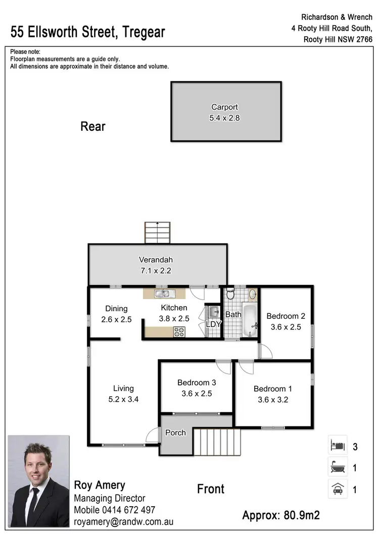 Floorplan of Homely house listing, 55 Ellsworth Drive, Tregear NSW 2770