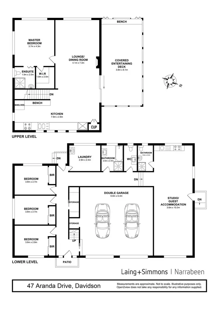 Floorplan of Homely house listing, 47 Aranda Drive, Davidson NSW 2085