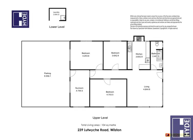 Floorplan of Homely house listing, 239 Lutwyche Road, Windsor QLD 4030