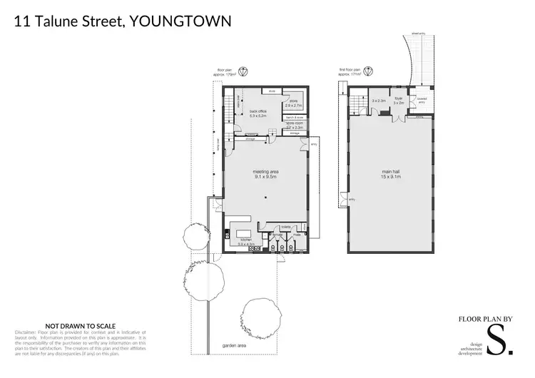 Floorplan of Homely studio listing, 11 TALUNE STREET, Youngtown TAS 7249