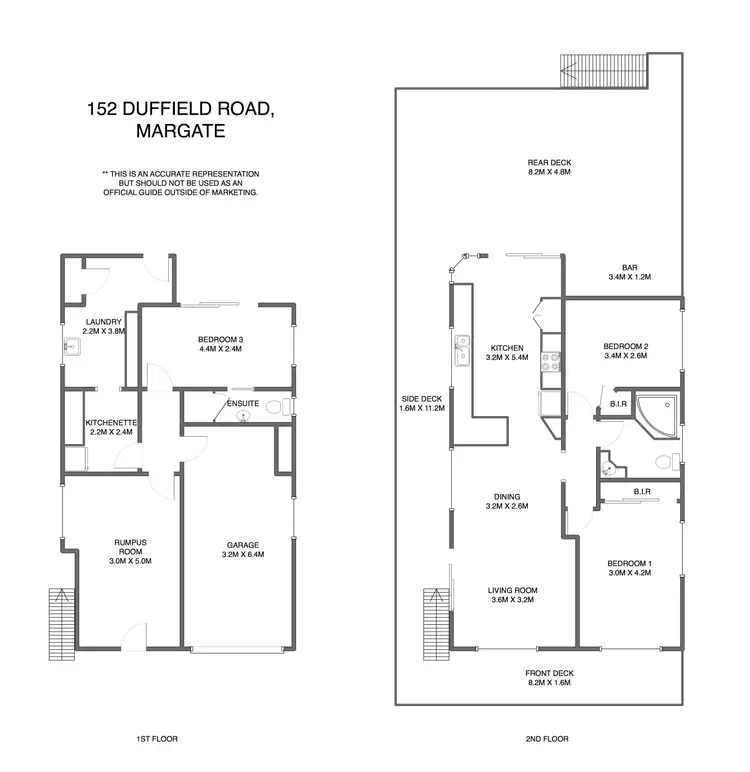 Floorplan of Homely house listing, 152 Duffield Road, Margate QLD 4019