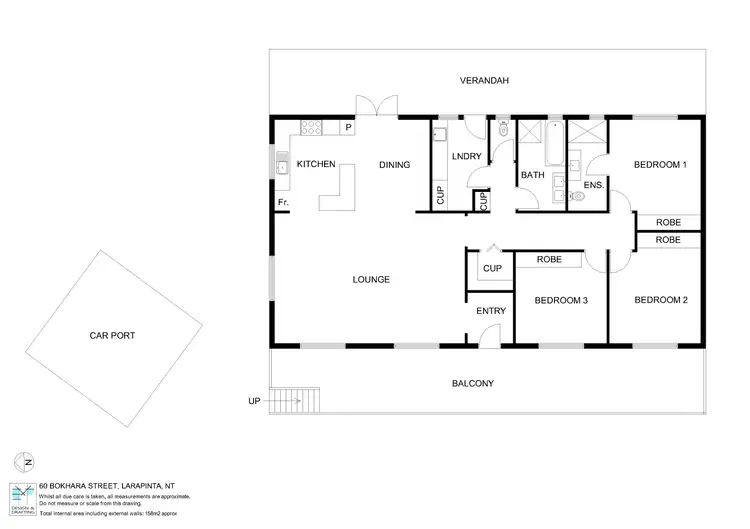 Floorplan of Homely house listing, 60 Bokhara Street, Larapinta NT 875