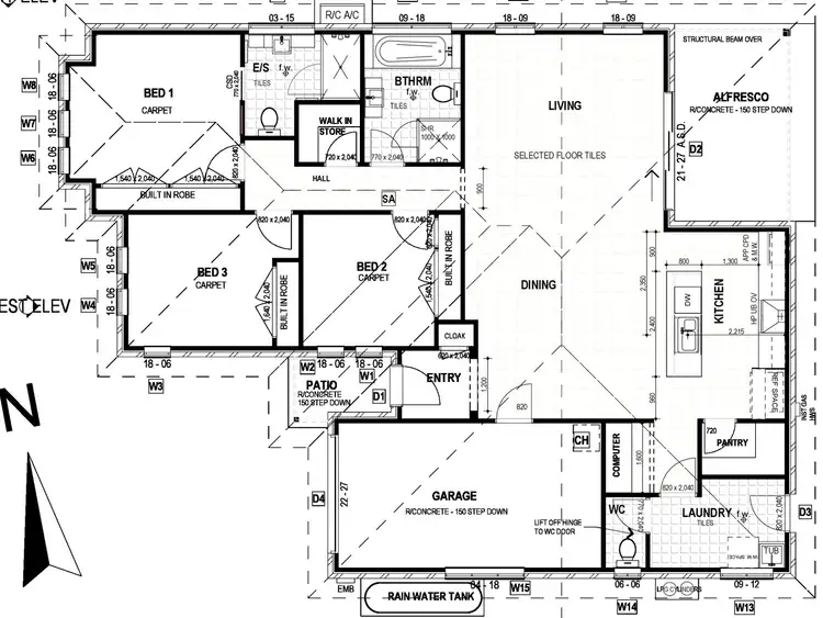 Floorplan of Homely unit listing, Unit 7 / 11 Chappell Close, Mudgee NSW 2850
