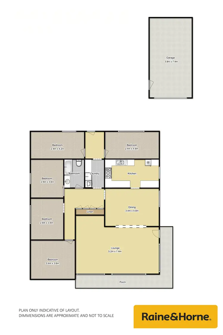 Floorplan of Homely house listing, 140 Strickland Crescent, Ashcroft NSW 2168