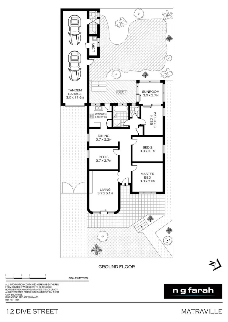 Floorplan of Homely house listing, 12 Dive Street, Matraville NSW 2036