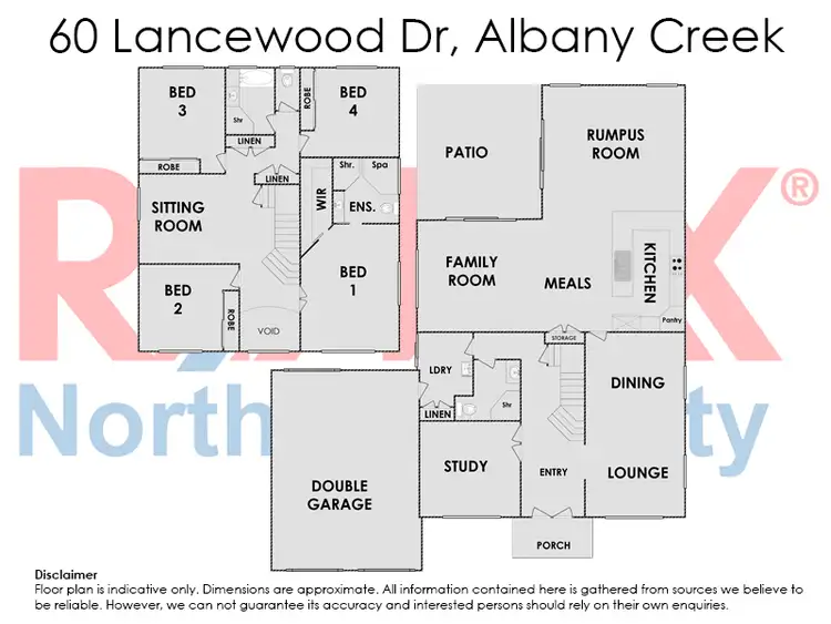 Floorplan of Homely house listing, 60 Lancewood Drive, Albany Creek QLD 4035