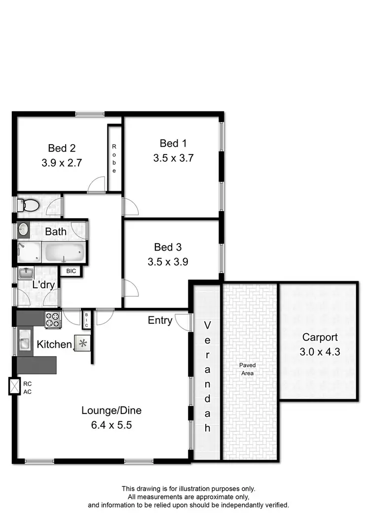 Floorplan of Homely house listing, 87 Collins Parade, Hackham SA 5163