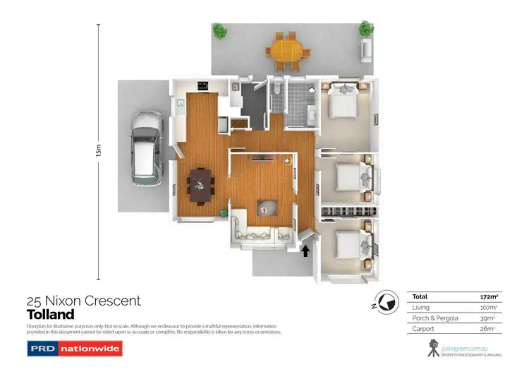 Floorplan of Homely house listing, 25 Nixon Crescent, Tolland NSW 2650