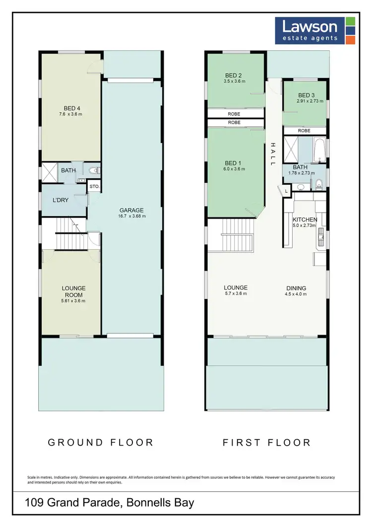 Floorplan of Homely house listing, 109 Grand Parade, Bonnells Bay NSW 2264